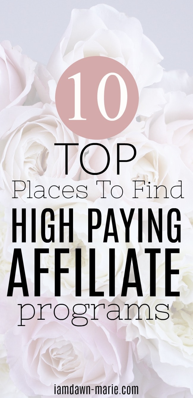 10 top places to find high paying affiliate programs-min