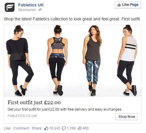 In this image I am showing how Facebook sequenced ads are great for driving traffic to an online eCommerce store. Especially if you are a new eCommerce startup and you want to know how to get online sales then this is a great example
