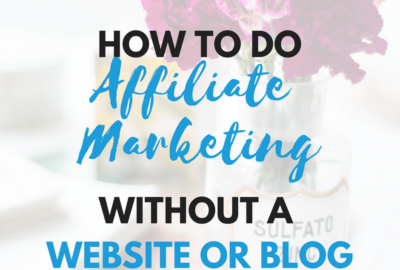 How to do affiliate marketing without a website or blog. If you want to make affiliate sales but do not want to spend the time growing a blog or website then this article is for you. You will learn about high paying affiliate programs that you can use without blogs or websites or affiliate networks for women and men that has the highest commissions. Read the article here