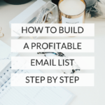 how to build a profitable email list step by step fb-min