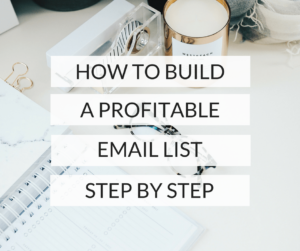 how to build a profitable email list step by step fb-min