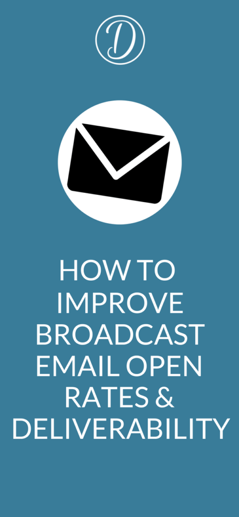 How to improve broadcast email open rates and deliverability-min