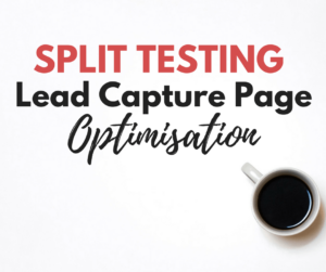 split testing lead capture page optimisation fb-min