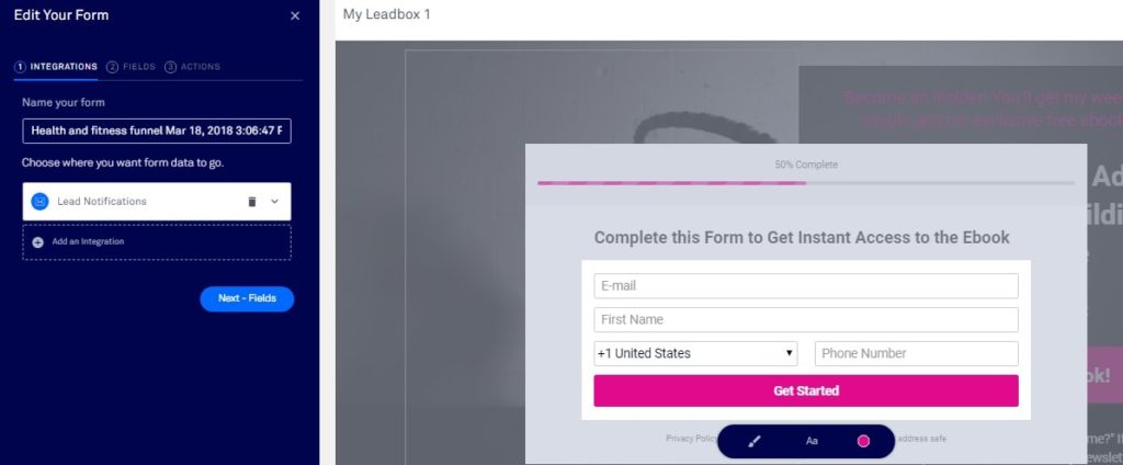 leadpages edit your form-min