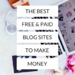 the best free and paid blog sites to make money