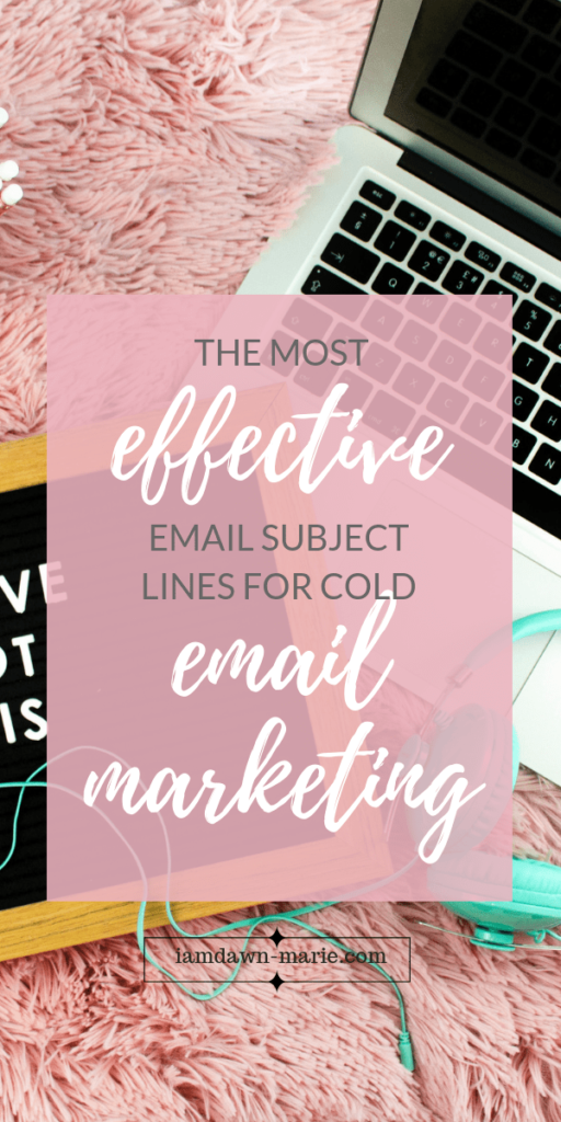 the most effective email subject lines for cold email marketing
