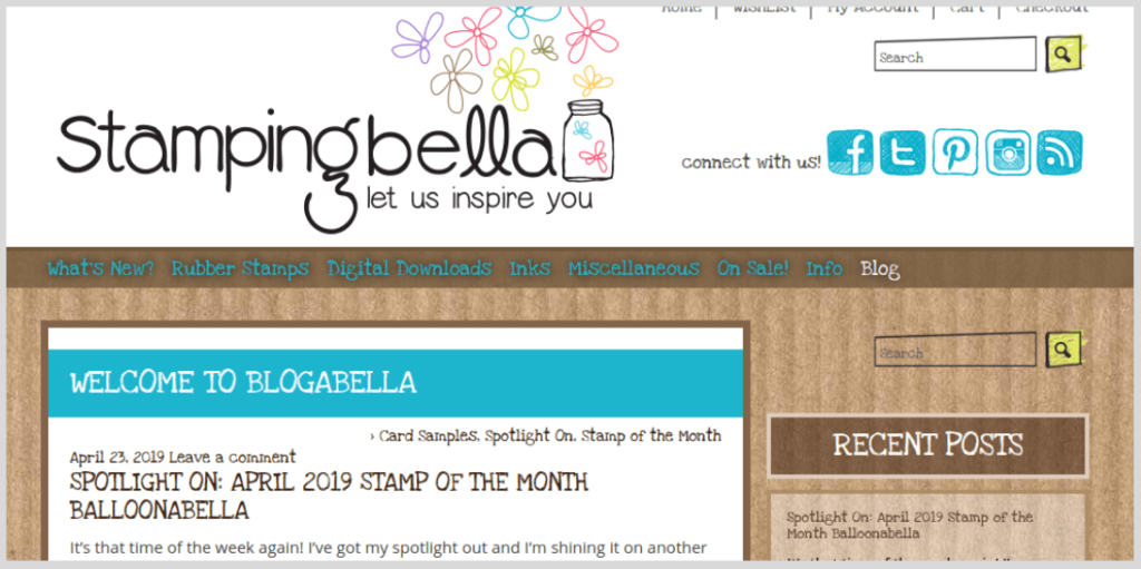 stamping bella is an example of a foreign blog name that is another idea for a blog name