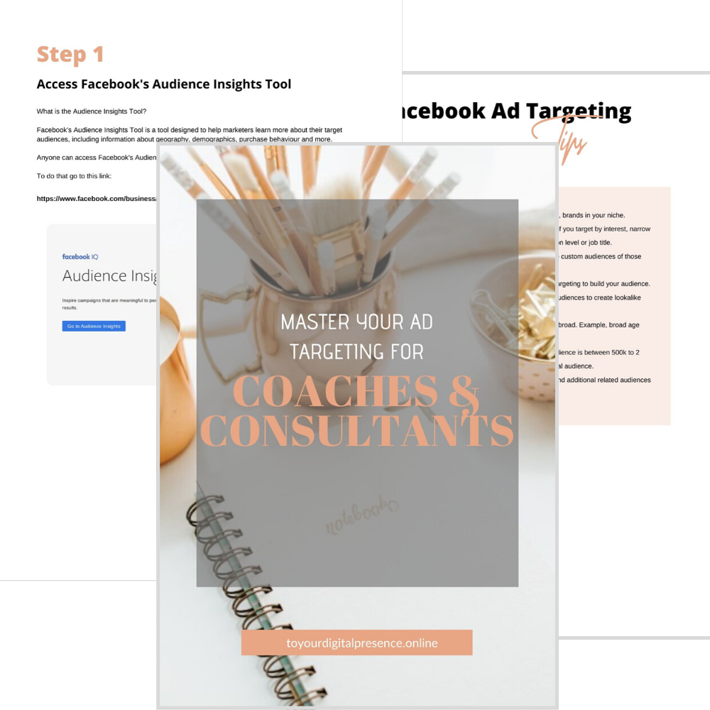 master your ad targeting for coaches and consultants