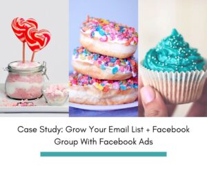 Facebook ads case study grow your email list and build your facebook group with facebook ads